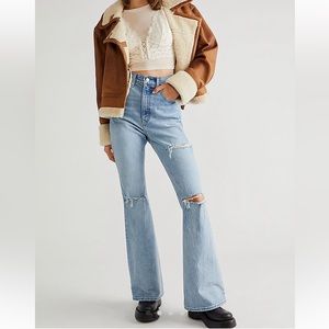 Levis 70s high rise flare
